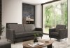 Sofa SELVA B manila dark grey czarny